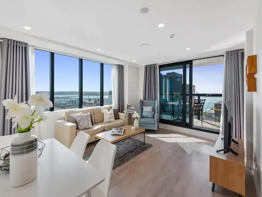 Apartmán Just Opposite To Sky Tower , 2 Bed 2 Bath In Cbd Auckland Exteriér fotografie